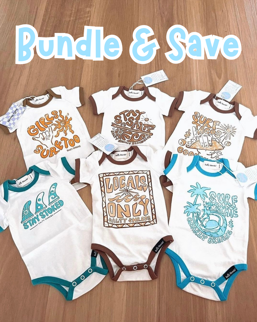 Organic retro bodysuit Bundle & Save